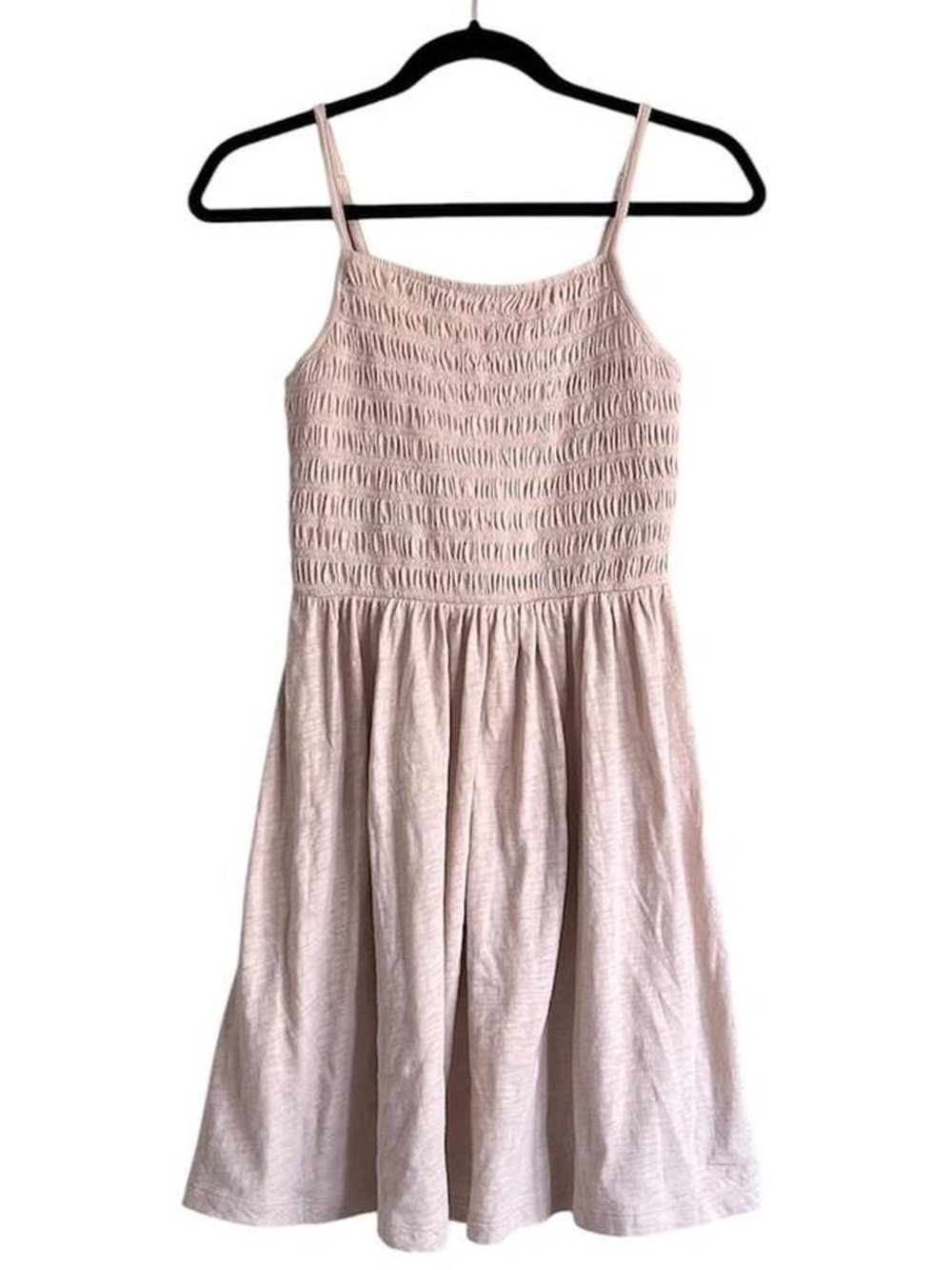 Gap Beige Smocked Mini Dress